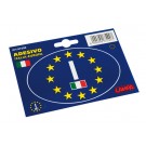 Adesivo ovale Italia-Europa