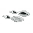 Storm, indicatori direzione a led - 12V LED - Cromo