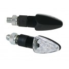 Atom, indicatori di direzione - 12V LED - Nero