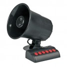 Sirena elettronica a 6 toni 20W, 24V