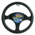 Club, coprivolante presa-comfort - M - Ø 37/39 cm - Nero