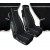 Melissa, set tende e coprisedili in microfibra per camion - Nero