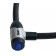 Cavo antifurto in acciaio Ø 15 mm - 80 cm