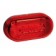 Luce ingombro a 10 Led, 24V - Rosso