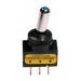 Interruttore a leva, 3 contatti -  12V - Blu -   20A