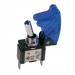 Interruttore a leva con sicura -  12V - Blu -   20A