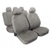 Miky, set fodere coordinate in microfibra - Grigio