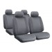 Glamur Basic-Fit, set fodere coordinate in jacquard - Grigio