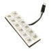 12V Hyper-Led - Pannello 12 Led - 20x60 mm - 1 pz  - D/Blister - Bianco