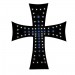 Croce a Led 24V - Blu