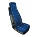 Silvia, coprisedile in cotone per camion - Blu